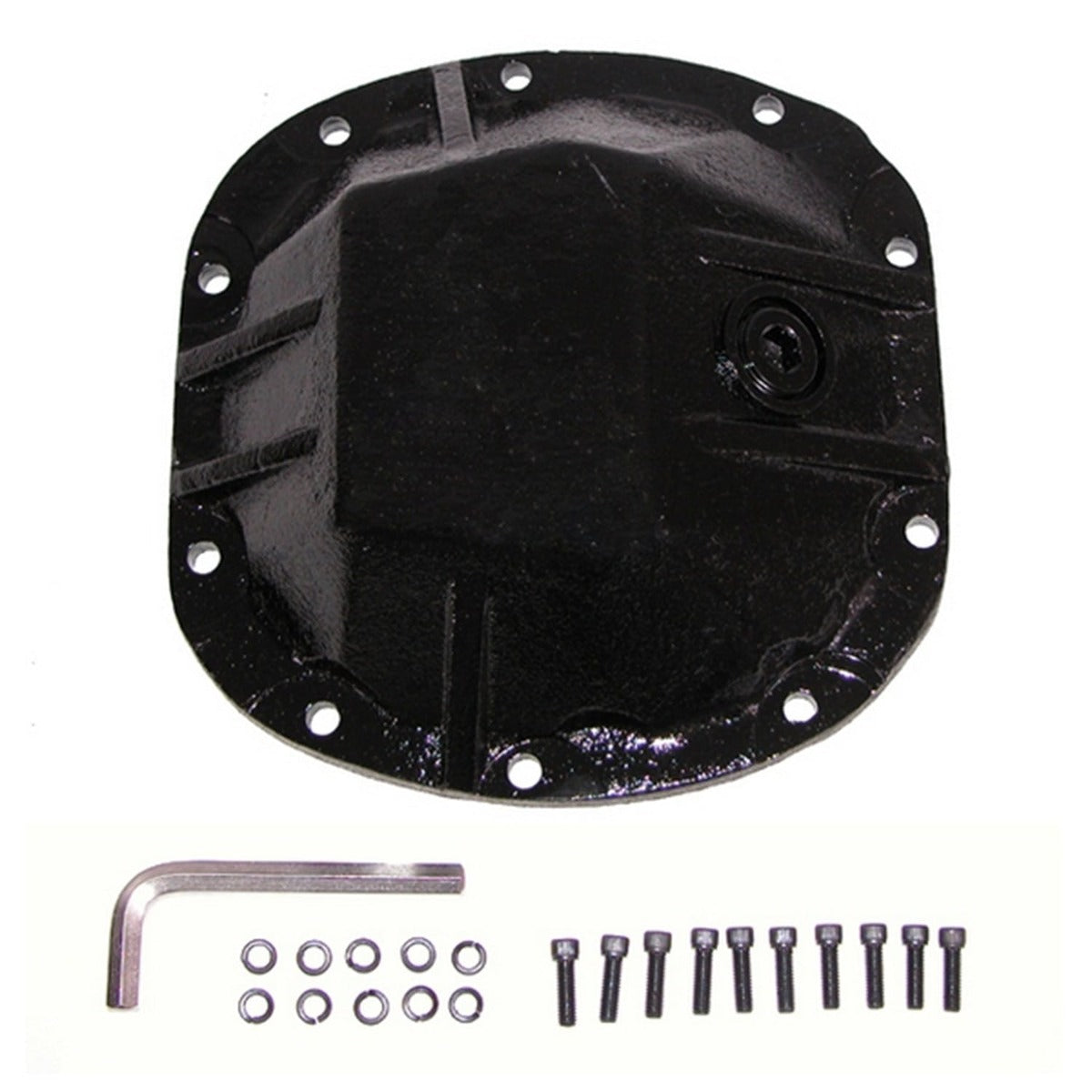 Rugged Ridge 16595.30 Heavy Duty Differential Cover; for Dana 30
