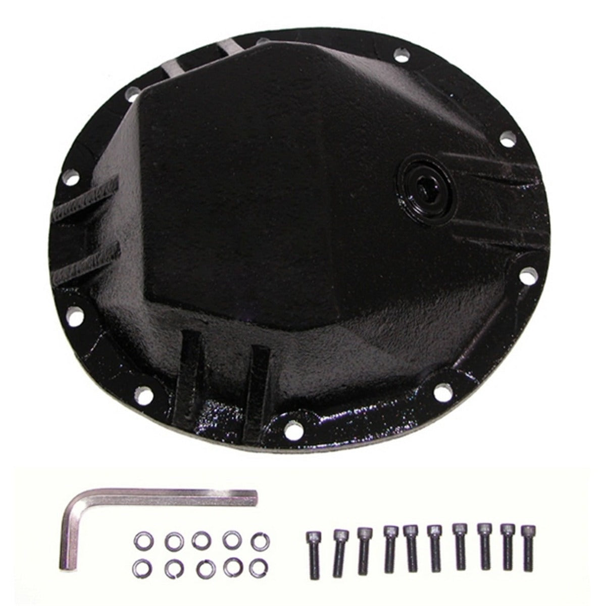 Rugged Ridge 16595.35 Heavy Duty Differential Cover; for Dana 35