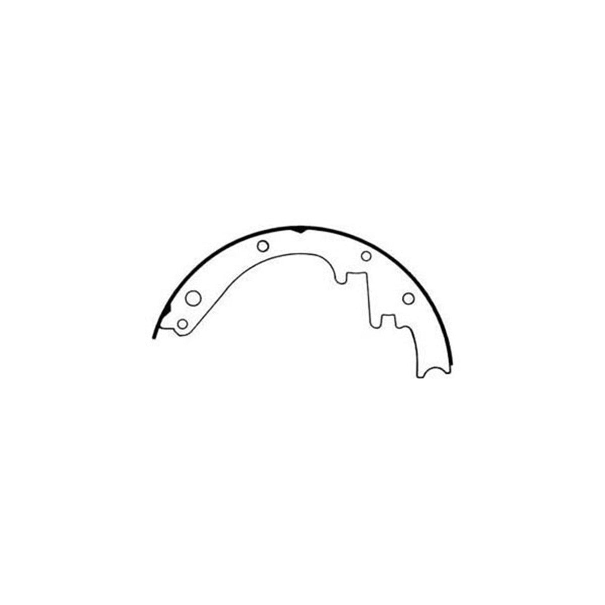Omix-ADA 16726.04 Brake Shoes