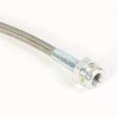 Rugged Ridge 16735.01 Rear Brake Hose; Stainless Steel; 41-71 Willys/Ford/Jeep Models