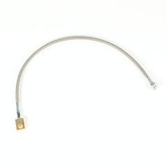 Rugged Ridge 16735.01 Rear Brake Hose; Stainless Steel; 41-71 Willys/Ford/Jeep Models