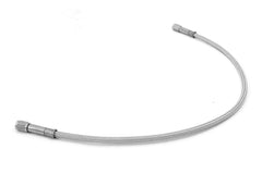 Rugged Ridge 16735.06 Rear Brake Hose; Braided Stainless Steel; 97-06 Jeep Wrangler TJ