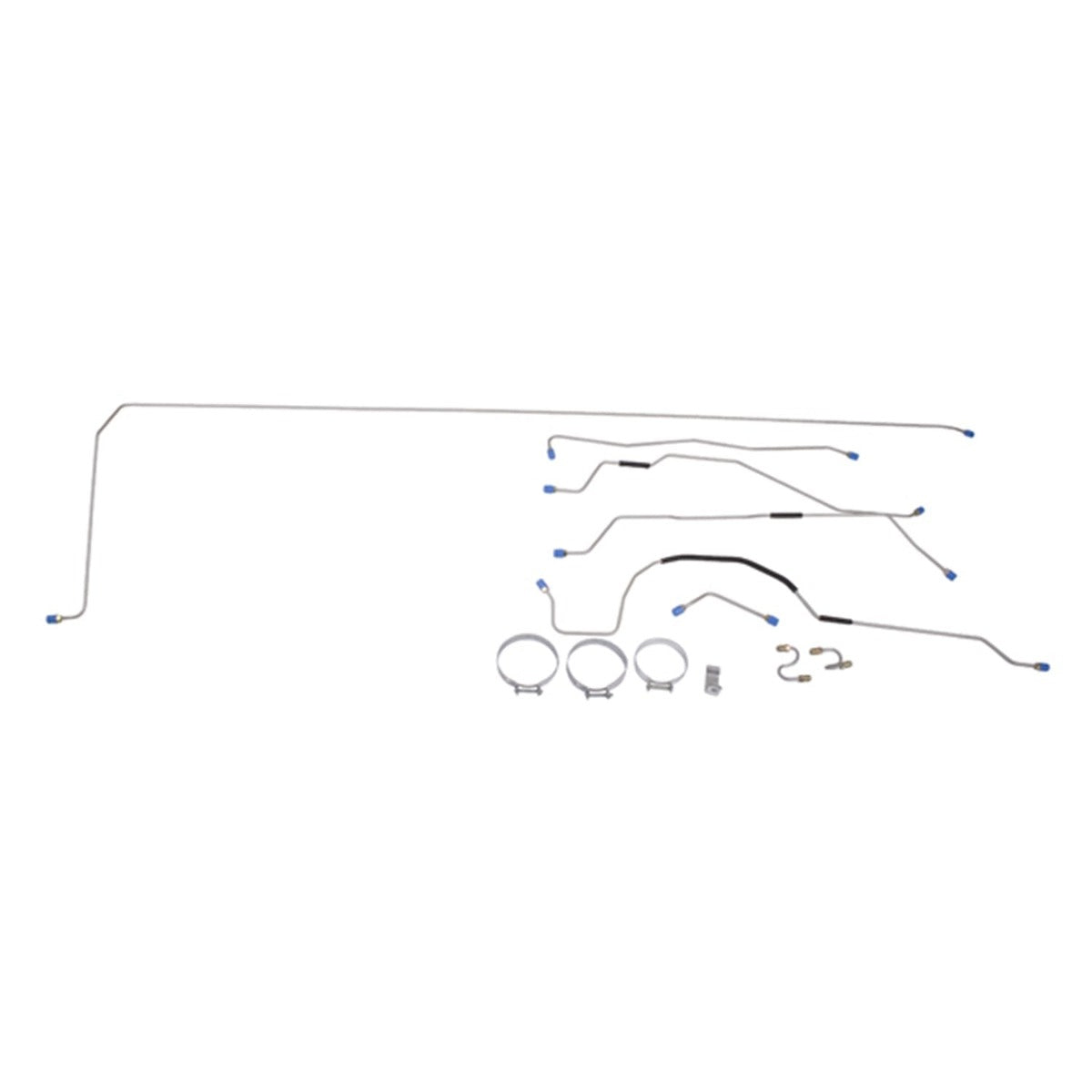 Omix-ADA 16737.12 Full Brake Line Set, 10 Inch