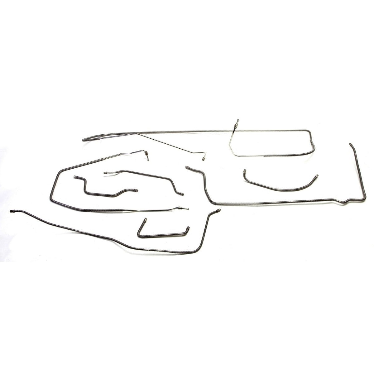 Omix-ADA 16737.32 Full Brake Line Set with Drums