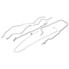 Omix-ADA 16737.33 Full Brake Line Set with Drums