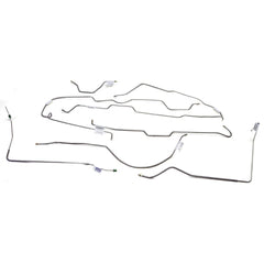 Omix-ADA 16737.37 Full Brake Line Set with Power Disc