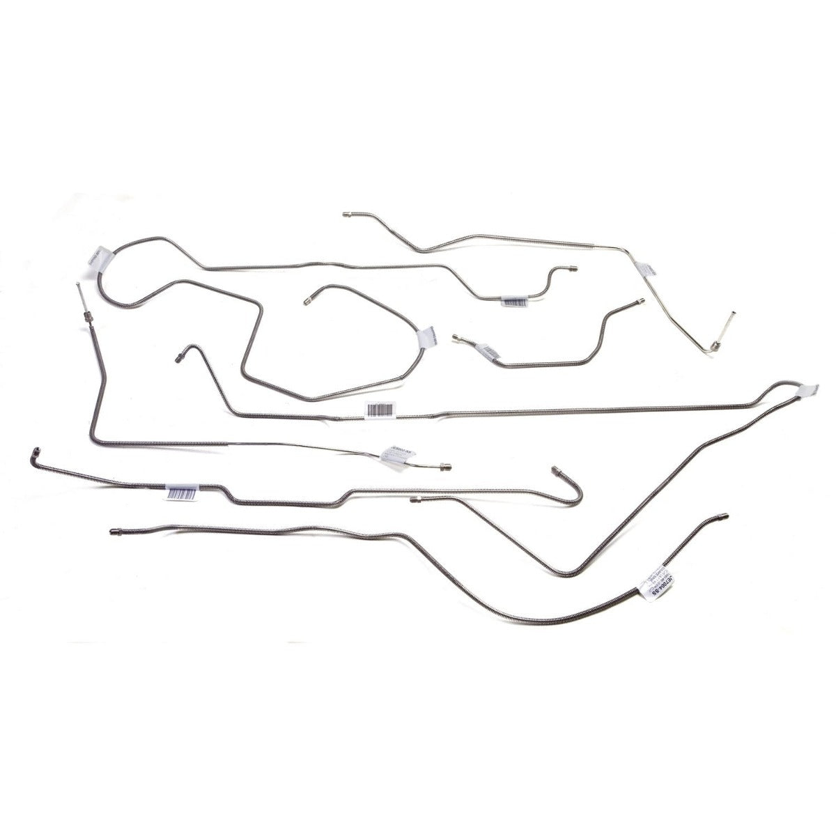 Omix-ADA 16737.39 Full Brake Line Set with Power Disc
