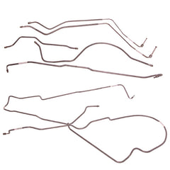 Omix-ADA 16737.49 Full Brake Line Set with Power Disc