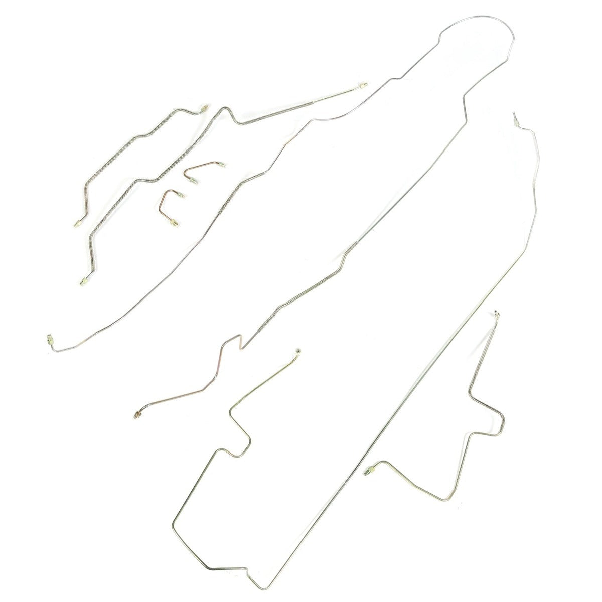 Omix-ADA 16737.51 Full Brake Line Set, Non-ABS