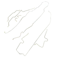 Omix-ADA 16737.51 Full Brake Line Set, Non-ABS