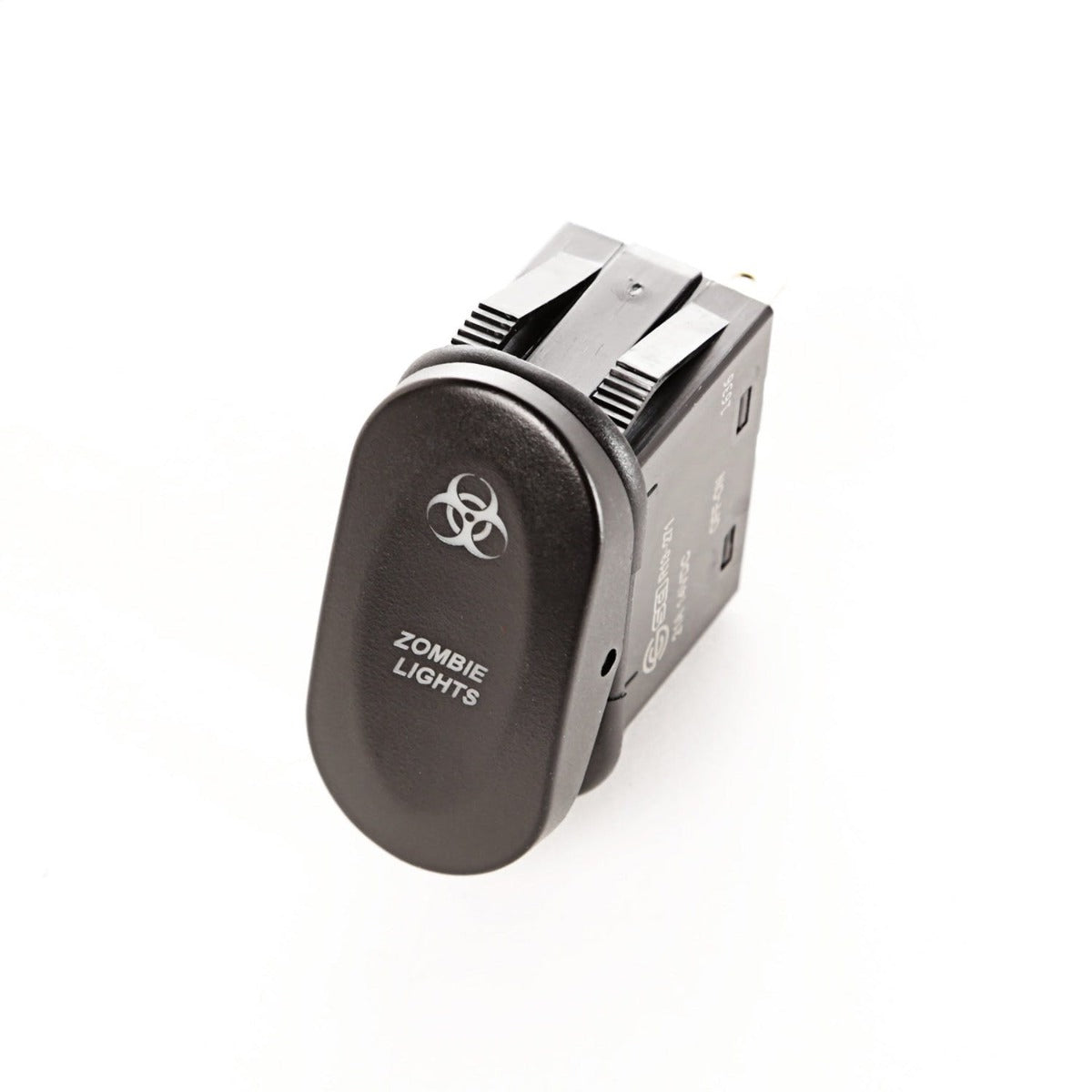 Rugged Ridge 17235.06 2-Position Rocker Switch; Zombie Lights; Amber