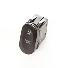 Rugged Ridge 17235.06 2-Position Rocker Switch; Zombie Lights; Amber