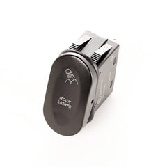Rugged Ridge 17235.07 2-Position Rocker Switch; Rock Lights; Amber