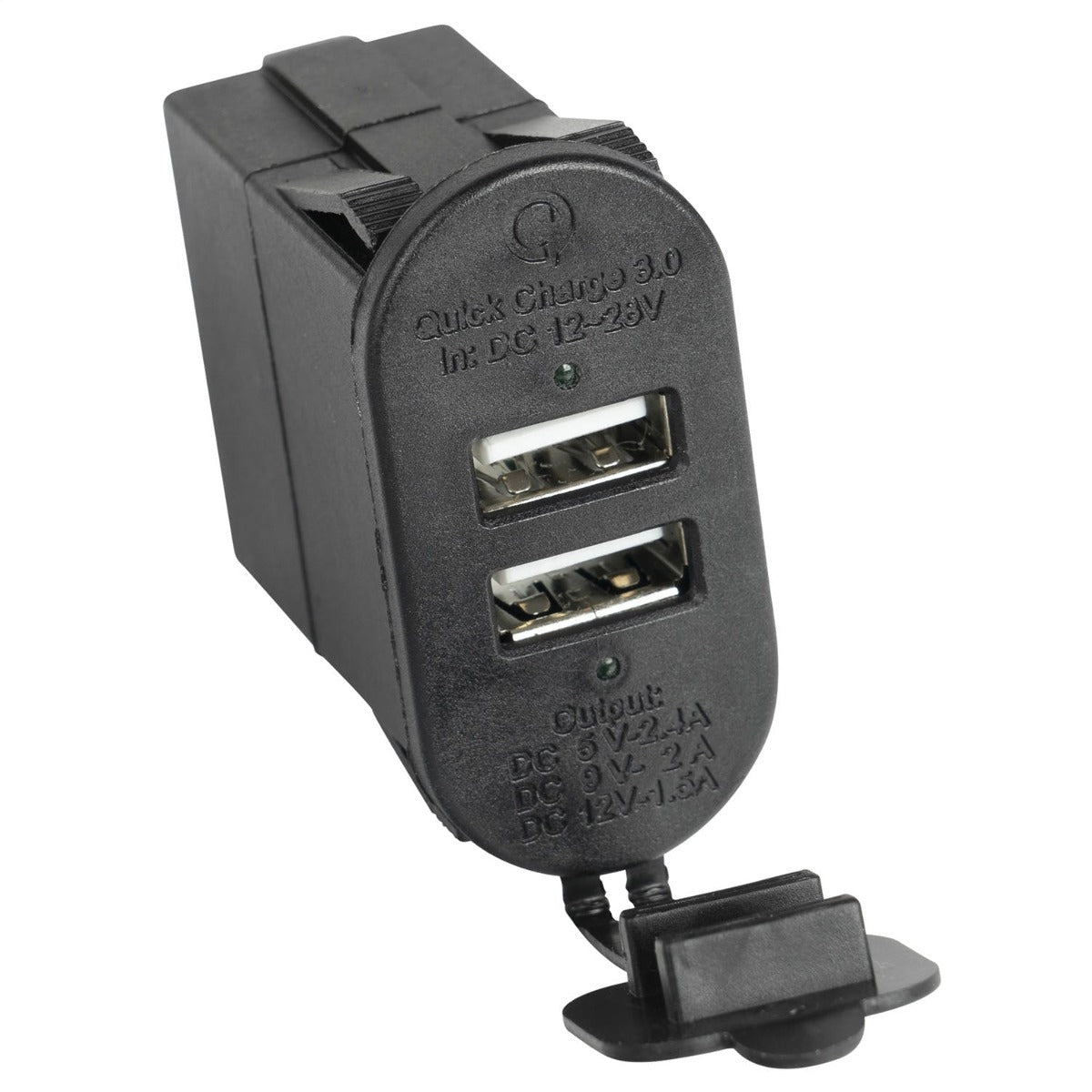 Rugged Ridge 17235.16 Dual USB Port With Qi capabilities 3.0