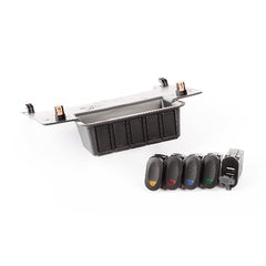 Rugged Ridge 17235.84 Lower Switch Panel Kit; 11-17 Jeep Wrangler JK/JKU