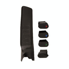 Rugged Ridge 17235.95 A-Pillar, Pod Kit, 3 Switch, USB, Right