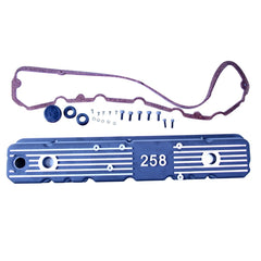 Omix-ADA 17401.15 Valve Cover, Black Aluminum