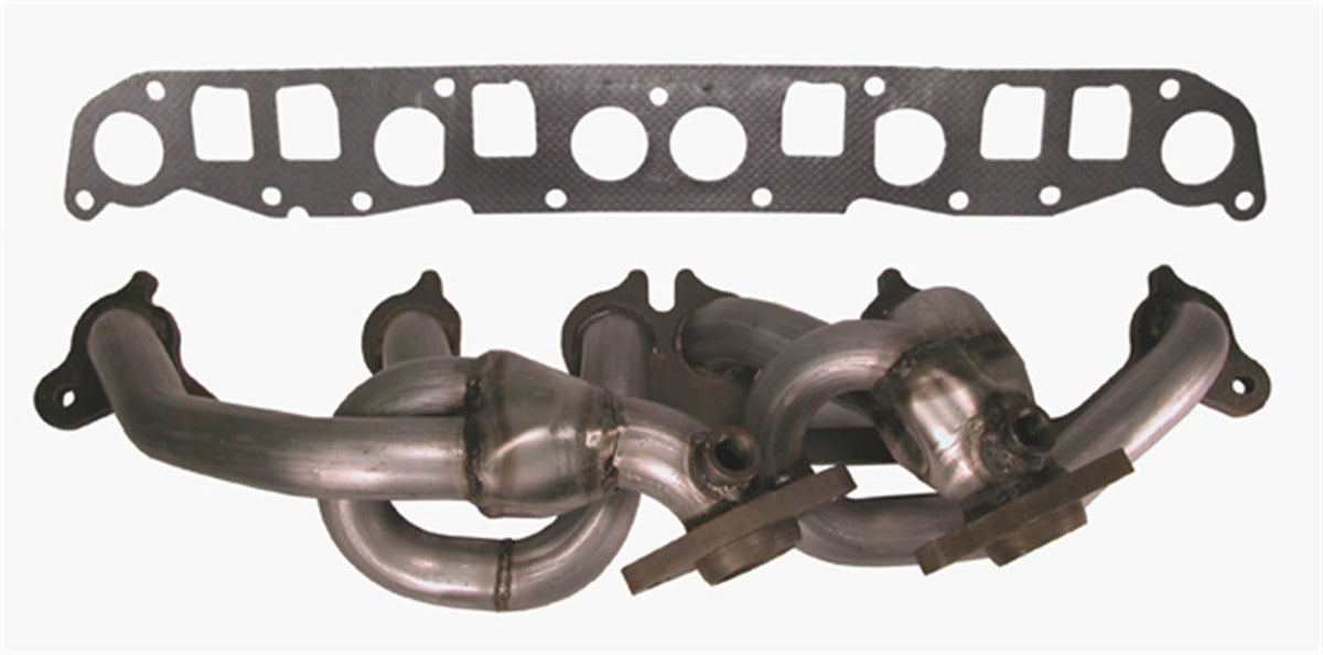 Rugged Ridge 17650.02 Header; Stainless Steel; 4.0L; 99-06 Jeep Models XJ/ZJ/TJ