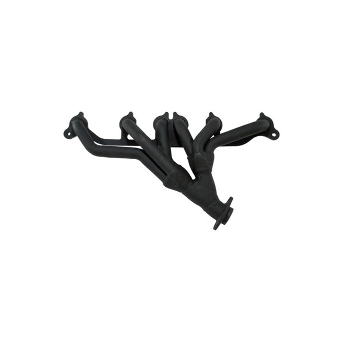 Rugged Ridge 17660.01 Header Kit; Steel; Black; 4.0L; 91-98 Jeep Models XJ/ZJ/YJ/TJ