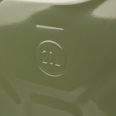 Rugged Ridge 17722.30 Jerry Can, Green, 20L, Metal