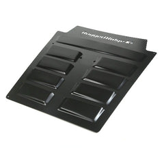 Rugged Ridge 17759.10 Hood Vent Insert; Black; 07-17 Jeep Wrangler JK