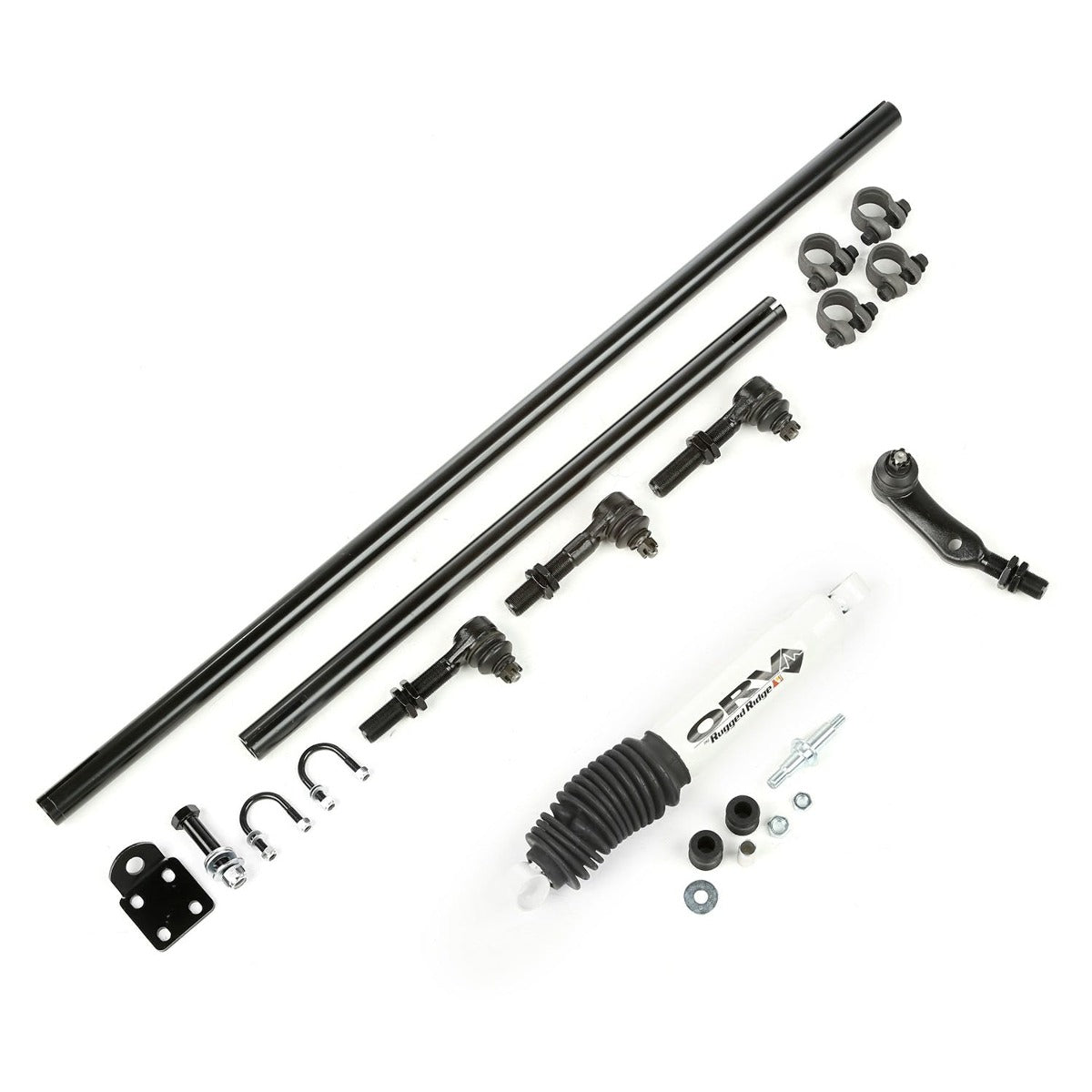 Rugged Ridge 18050.88 Steering Kit w/Damper; HD; 84-06 Cherokee/Grand Cherokee/Wrangler
