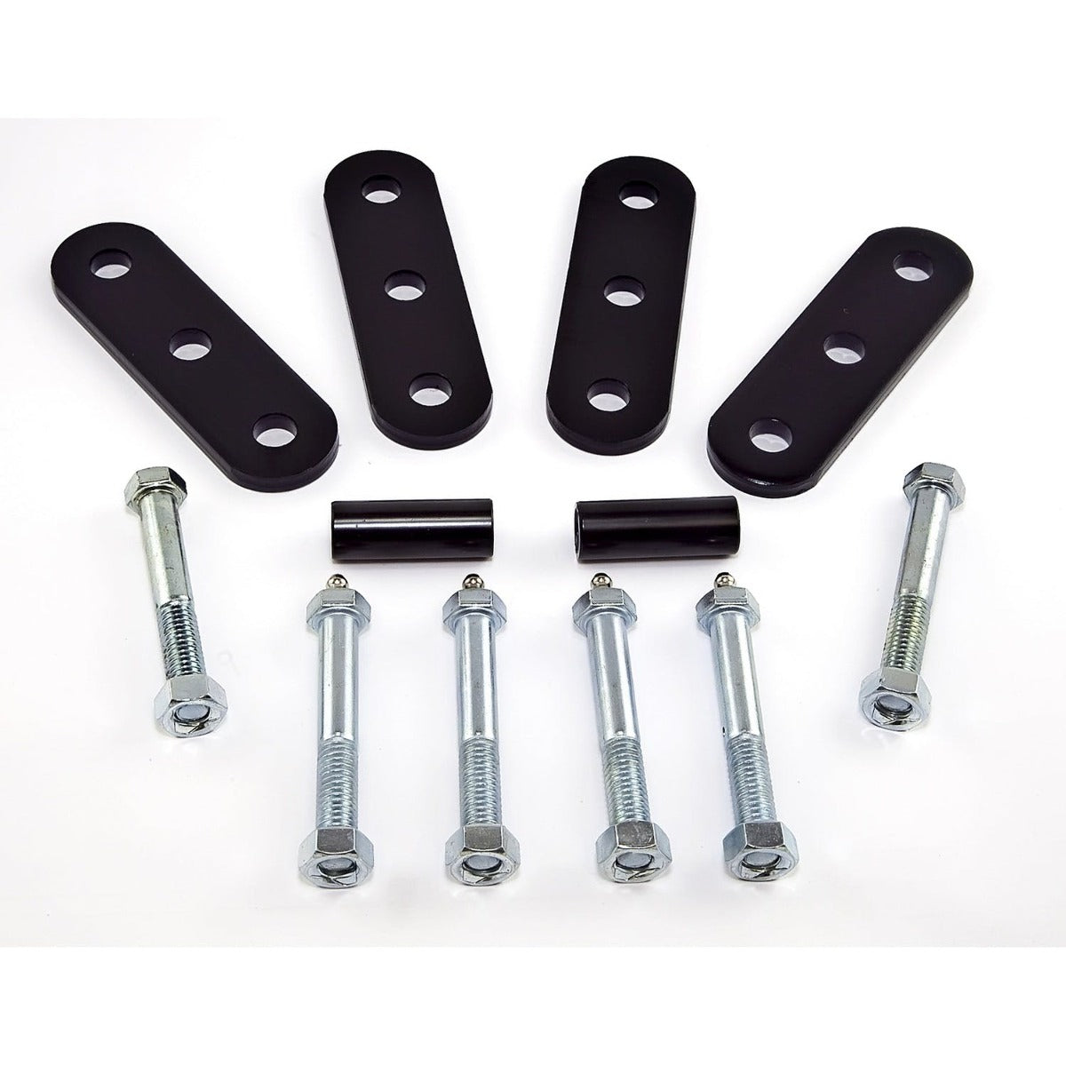 Rugged Ridge 18265.02 HD Front and Rear Leaf Spring Shackles; 55-75 Jeep CJ Models