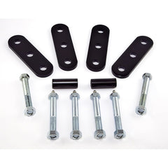 Rugged Ridge 18265.02 HD Front and Rear Leaf Spring Shackles; 55-75 Jeep CJ Models