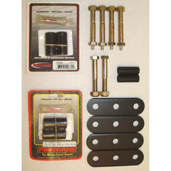 Rugged Ridge 18265.03 HD Front and Rear Leaf Spring Shackles; 55-75 Jeep CJ Models