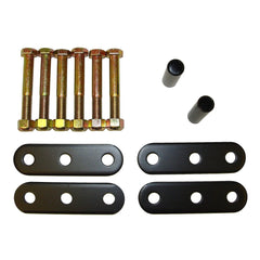 Rugged Ridge 18265.05 HD Front Leaf Spring Shackles; 76-86 Jeep CJ Models