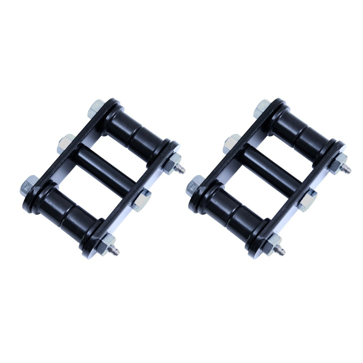 Rugged Ridge 18265.07 HD Front Leaf Spring Shackles; 76-86 Jeep CJ Models