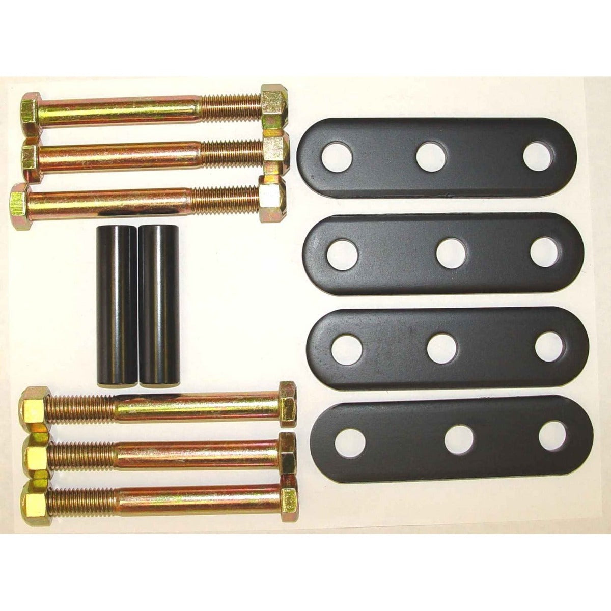 Rugged Ridge 18265.09 HD Rear Leaf Spring Shackles; 76-86 Jeep CJ Models