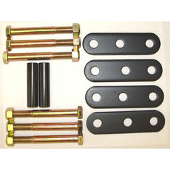 Rugged Ridge 18265.09 HD Rear Leaf Spring Shackles; 76-86 Jeep CJ Models