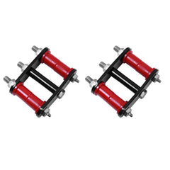 Rugged Ridge 18265.12 HD Rear Leaf Spring Shackles; 76-86 Jeep CJ Models