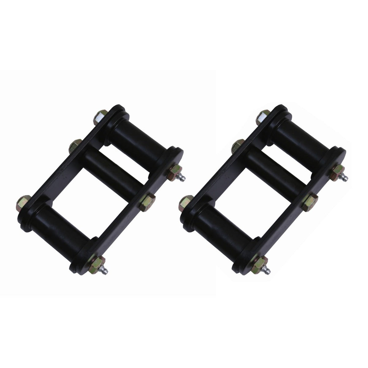 Rugged Ridge 18265.15 HD Front Leaf Spring Shackles; 87-95 Jeep Wrangler YJ