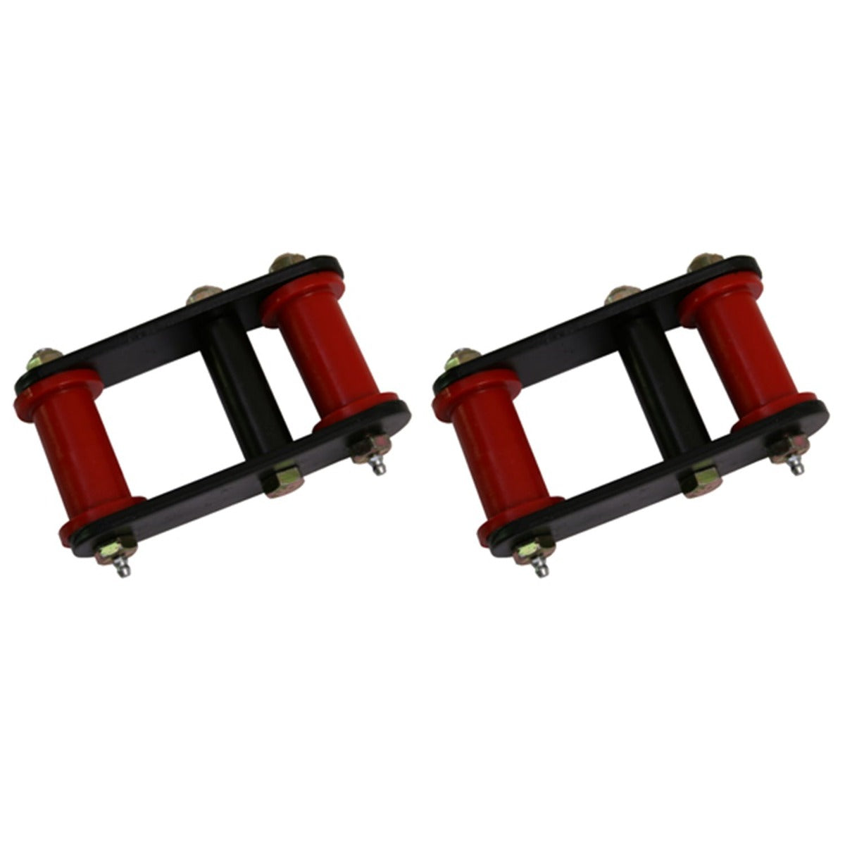 Rugged Ridge 18265.16 HD Front Leaf Spring Shackles; 1 Inch Lift; 87-95 Jeep Wrangler YJ