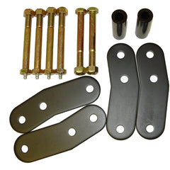 Rugged Ridge 18265.18 HD Rear Leaf Spring Shackles; 87-95 Jeep Wrangler YJ