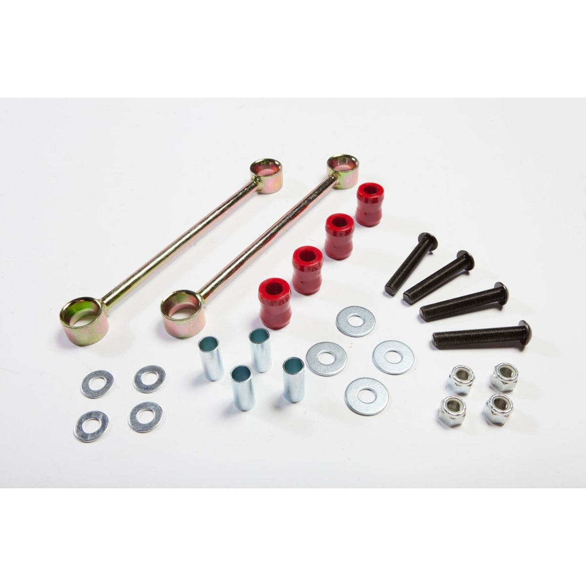 Rugged Ridge 18321.01 Rear Sway Bar End Links; 4 Inch Lift; 97-17 Jeep Wrangler TJ/JK