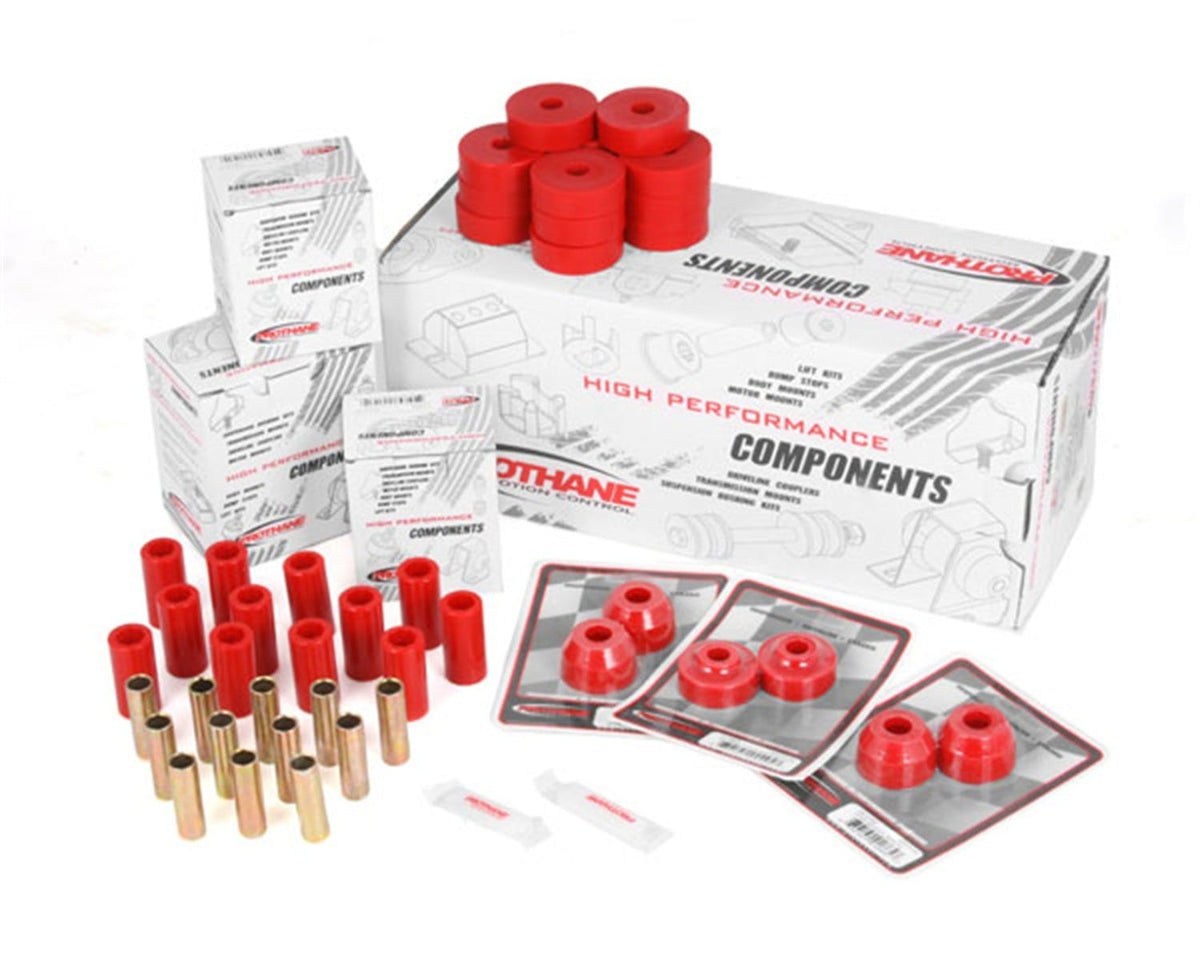 Rugged Ridge 18350.01 All Polyurethane Kit; 59-75 Jeep CJ Models