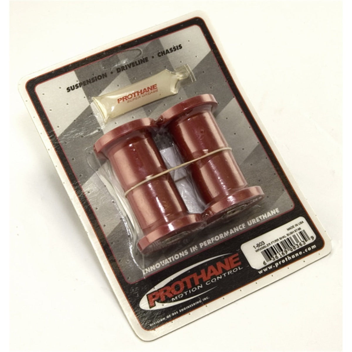 Rugged Ridge 18366.03 Bushing Set; Front/Rear; 87-95 Jeep Wrangler YJ