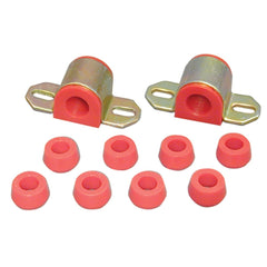 Rugged Ridge 18367.10 Front Swaybar Bushing Kit; Red; 7/8 Inch; 76-86 Jeep CJ Models