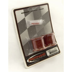 Rugged Ridge 18368.01 Track Bar Bushings; Red; Front/Rear; 87-95 Jeep Wrangler YJ