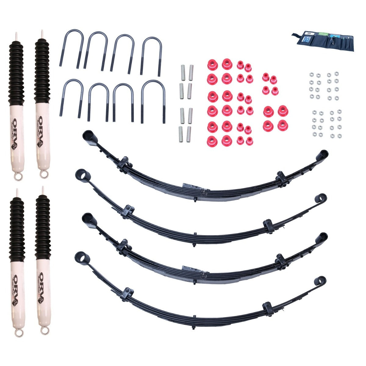 Rugged Ridge 18415.15 4 Inch Lift Kit with Shocks