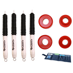 Rugged Ridge 18415.80 2 Inch Coil Spring Spacer Kit, Shocks