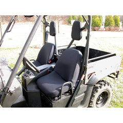 Rugged Ridge 63240.01 Fabric Seat Covers; Black