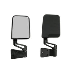 Rugged Ridge 7694 Mirror Pair Black; 87-02 Jeep Wrangler YJ/TJ