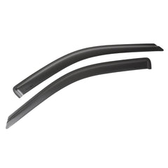 Rugged Ridge 81349.04 Front Window Visors; Matte Black; 09-14 Ram 1500 Quad Cab Pickup