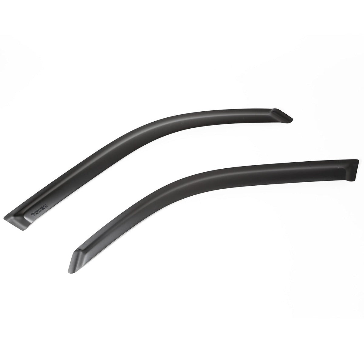 Rugged Ridge 81349.12 Front Window Visors; Matte Black; 04-06 Toyota Tundra Double Cab