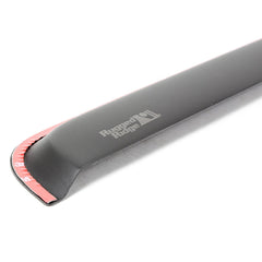 Rugged Ridge 81349.88 Rear Window Visors, Matte Black, Channel