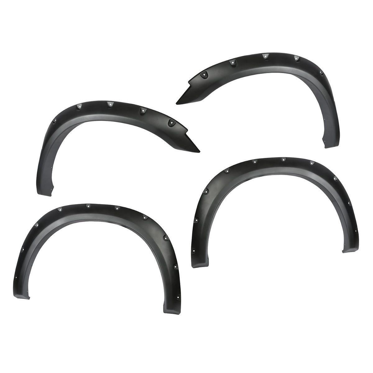 Rugged Ridge 81630.43 Fender Flare Kit; 10-17 Ram 2500/3500 Pickups